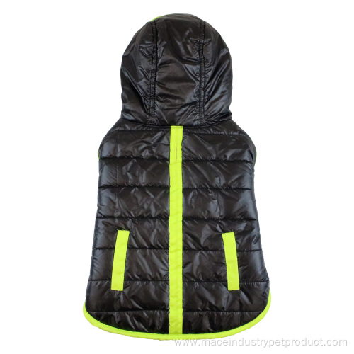 QDP2020RX-3 100% RPET material black light pet jacket
